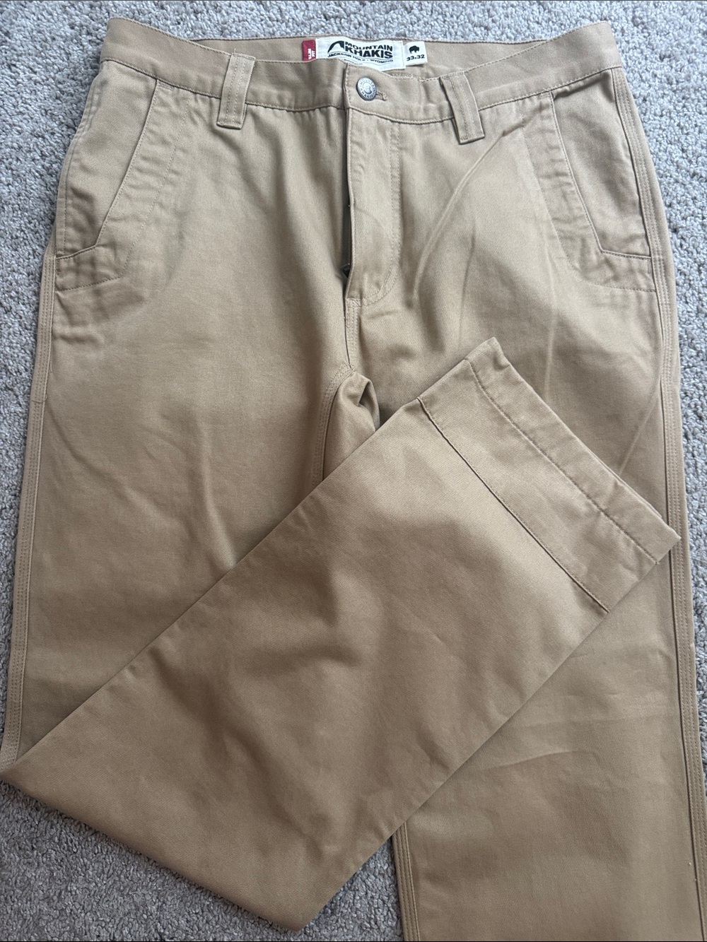 Mountain Khakis Classic Tan Chinos